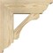 Ekena Millwork Legacy Traditional Rough Sawn Bracket w/ Offset Brace, Douglas Fir, 6"W x 16"D x 16"H BKT0604X16X16LEC01RDF - alternate 4